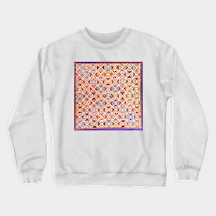 Quilt ‘Lady of the Lake’ Pattern, 1840 Virginia Crewneck Sweatshirt